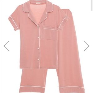 Gisele Short Sleeve and Cropped Pant PJ Set